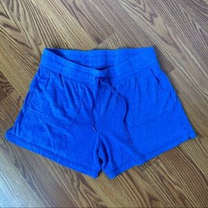 Cotton drawstring shorts